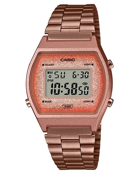 rose gold casio watch ladies